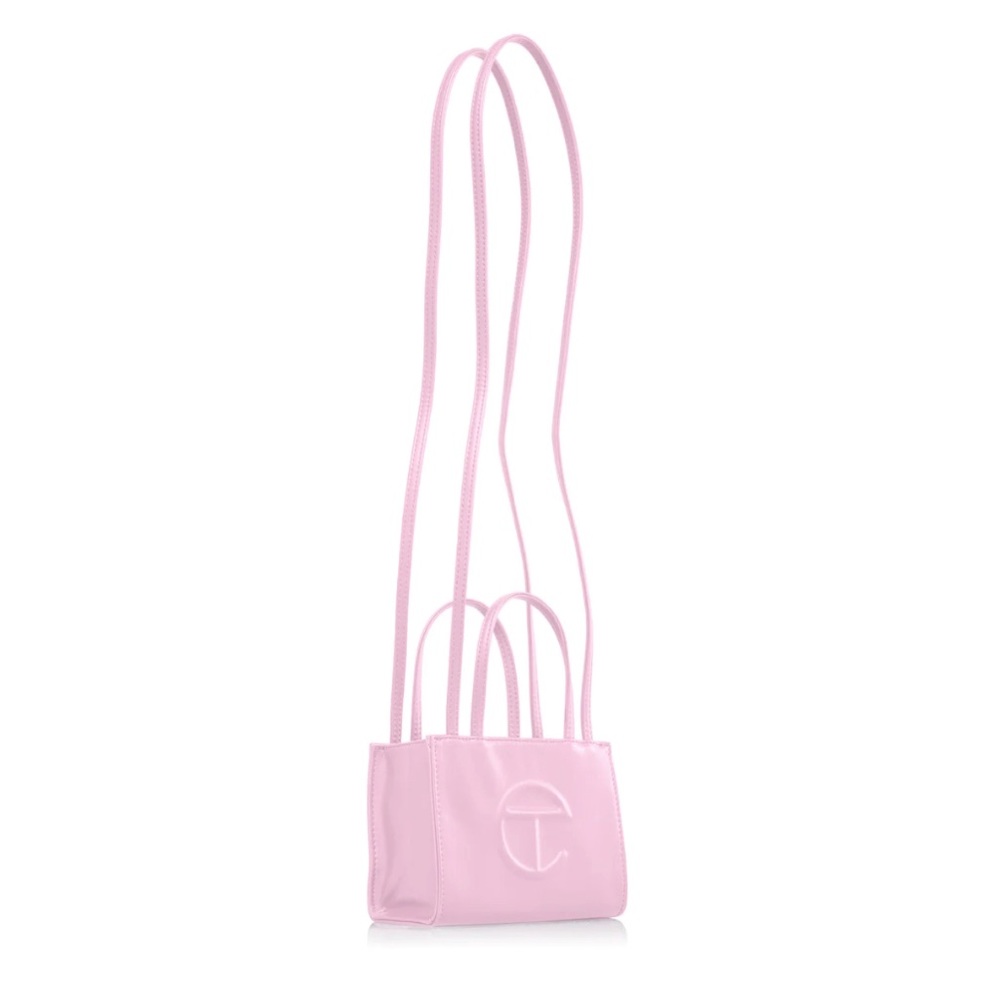 Small Telfar Bag- Bubble Gum color, brand new with dust bag